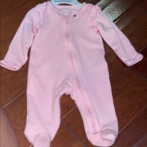 Cozy Pink Baby One Piece